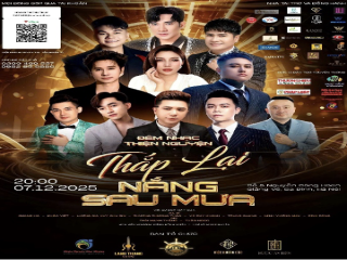 Quang Hà, Khắc Việt, Lương Gia Huy cùng dàn sao V-Pop đình đám hội tụ tại Đêm nhạc Thiện nguyện "Thắp Lại Nắng Sau Mưa"